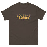 100% cotton classic tee "LOVE THE PADRES"