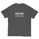 100% cotton classic tee "SUPER BOWL Chiefs vs. Eagles