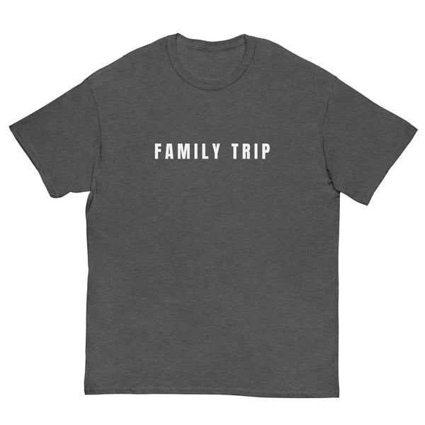 100% cotton classic tee "FAMILY TRIP"