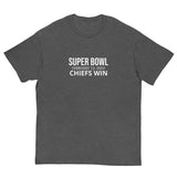 100% cotton classic tee "CHIEFS WIN"