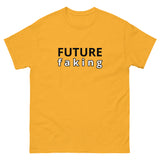 100% cotton classic tee "FUTURE FAKING"