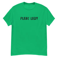 100% cotton men's classic tee "PLANT LADY"