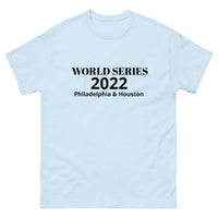 Soft, lightweight with a little stretch t-shirt "WORLD SERIES 2022"