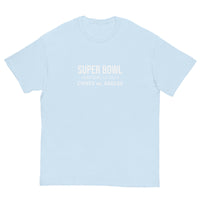 100% cotton classic tee "SUPER BOWL Chiefs vs. Eagles