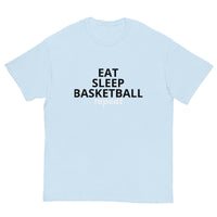 100% cotton classic tee "EAT, SLEEP, BASKETBALL"