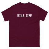 The 100% cotton classic tee with a more structured look...trendy!  "BIKE LIFE"