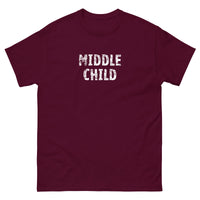 100% cotton classic tee "MIDDLE CHILD"