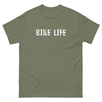 The 100% cotton classic tee with a more structured look...trendy!  "BIKE LIFE"