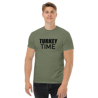 100% cotton classic tee. "TURKEY TIME"