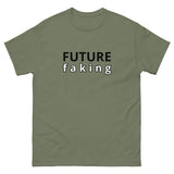 100% cotton classic tee "FUTURE FAKING"