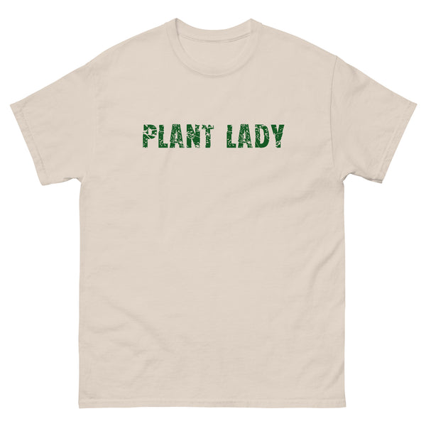 100% cotton classic tee "PLANT LADY"