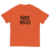 100% cotton classic tee "FREE HUGS"