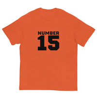 100% cotton classic tee "NUMBER 15"