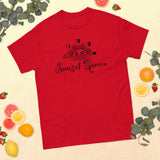 100% cotton classic tee "SUNSET QUEEN"