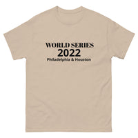 Soft, lightweight with a little stretch t-shirt "WORLD SERIES 2022"