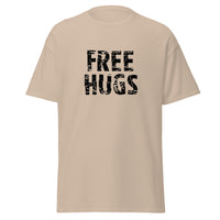 100% cotton classic tee "FREE HUGS"