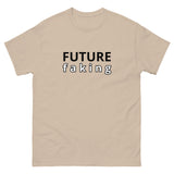 100% cotton classic tee "FUTURE FAKING"