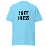 100% cotton classic tee "FREE HUGS"