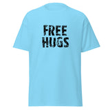 100% cotton classic tee "FREE HUGS"