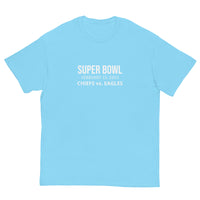 100% cotton classic tee "SUPER BOWL Chiefs vs. Eagles