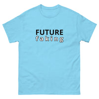 100% cotton classic tee "FUTURE FAKING"