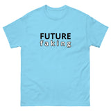 100% cotton classic tee "FUTURE FAKING"