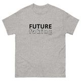 100% cotton classic tee "FUTURE FAKING"