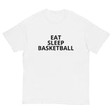 100% cotton classic tee "EAT, SLEEP, BASKETBALL"