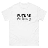 100% cotton classic tee "FUTURE FAKING"