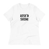 Women's Relaxed T-Shirt  "RISE'N SHINE"