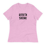 Women's Relaxed T-Shirt  "RISE'N SHINE"