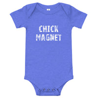 100% cotton one-piece Baby Onesie   "CHICK MAGNET"