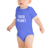 100% cotton one-piece Baby Onesie   "CHICK MAGNET"