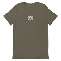 Unisex soft, lightweight with a little stretch t-shirt "LEO"