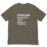 Unisex soft, lightweight with a little stretch t-shirt "CAPRICORN"