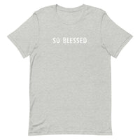 100% cotton onesie "SO BLESSED"