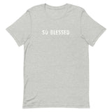 100% cotton onesie "SO BLESSED"