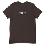 Unisex T-Shirt soft and lightweight t-shirt. "MARCO" on front -  "POLO" on back