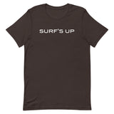 Unisex soft, lightweight with a little stretch t-shirt "SURFS UP"