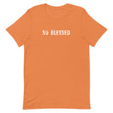 100% cotton onesie "SO BLESSED"