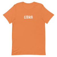 Unisex soft, lightweight with a little stretch t-shirt "LIBRA"