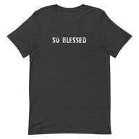 100% cotton onesie "SO BLESSED"