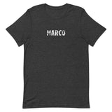 Unisex T-Shirt soft and lightweight t-shirt. "MARCO" on front -  "POLO" on back