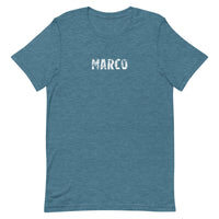 Unisex T-Shirt soft and lightweight t-shirt. "MARCO" on front -  "POLO" on back