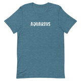 Unisex soft, lightweight with a little stretch t-shirt "AQUARIUS"