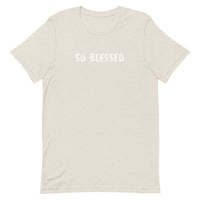 100% cotton onesie "SO BLESSED"