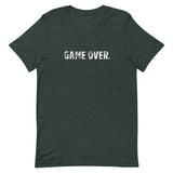 Short-Sleeve T-Shirt that feels soft and lightweight, with the right amount of stretch   "GAME OVER"