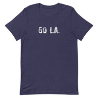 This t-shirt is the best....feels soft, lightweight and just the right amount of stretch "GO L.A."