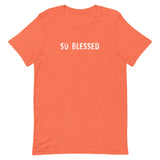 100% cotton onesie "SO BLESSED"