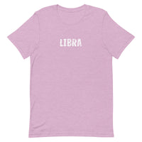 Unisex soft, lightweight with a little stretch t-shirt "LIBRA"